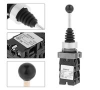 Xiuganpo XD2PA14 Interruptor de Palanca de Mando 4NO Enclavamiento de 4 Posiciones Durable Resistente Al Desgaste para Circuitos Eléctricos