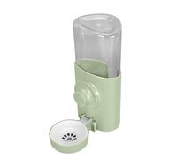 Xiuganpo Xiuganpo Dispensador Automático de Agua para Mascotas, Alimentador de Agua Colgante de Diseño Silencioso de 600ML para Gatos y Perros, Material Plástico Duradero (Blue) (Green)