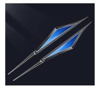 XIUKANGNB 2 Piezas Coche Emblema para Audi A3 Sportback 8Y 2020-2023, 3D Pegatinas Laterales Carrocería Emblemas Calcomanía Decorativa Accesorios,F/Black~Blue