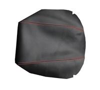 XIULANJIAYOU Reposabrazos Coche para Ford Explorer 2011-2018, Almohadilla Consola Central de Cuero PU Apoyabrazos Funda Cojín Protector,Red Line