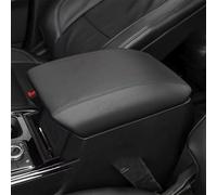 XIULANJIAYOU Reposabrazos Coche para Ford Explorer 2020-2022, Almohadilla Consola Central de Cuero PU Apoyabrazos Funda Cojín Protector,Black Line