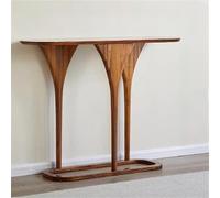 xiuling4568 Mesa de entrada Mesa consola estrecha, mesa de entrada, mesa de exposición para pasillo, dormitorio, sala de estar, vestíbulo mesa consola (mediana)