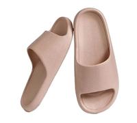 xiuling4568 Pantuflas de moda para mujer, pantuflas de verano, planas, ligeras, EVA, casa, baño, cómodas, masaje, parejas, deslizadores de interior, zapatos de ducha Chaussons (rosa, 36-37)