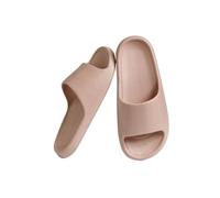 xiuling4568 Pantuflas de moda para mujer zapatillas de verano sandalias planas ligeras EVA casa baño zapatillas masaje parejas deslizamiento interior ducha zapato Chaussons (rosa, 40-41)