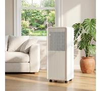 XIUNYIE Aire Acondicionado Portátil 14000 BTU, Enfriamiento Rápido con Función Deshumidificador, Torre de Oscilación para Estancias de 70m², Modo Silencio y Mando, Ench, 10000 Btu, 10000 BTU