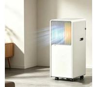 XIUNYIE Aire Acondicionado Portátil Inverter con Frío Calor Deshumidificación y Ventilación, Panel de Control Inteligente, Filtro Antipolvo, 4 Ruedas Giratorias. Comes, Q5