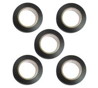 XIUOYN 5 rollos de cinta de acabado de agarre para raquetas, cintas de sellado compuestas para tenis, squash, raqueta, accesorios para raqueta