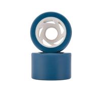 XIUsheUA 8 Piezas de Ruedas de patín de Cuatro Ruedas, Ruedas de patín de Repuesto de Alto Rebote 62x40mm 93A para Parques, Pistas de Patinaje(White Core)