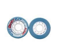 XIUsheUA 8 Piezas Ruedas de Patines 62x40mm for Patines en Interiores y Exteriores Ruedas de Patines Quad Ruedas de PU 95A para Parques, Pistas de Patinaje(Red)