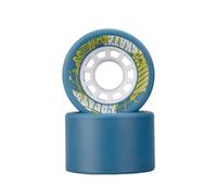 XIUsheUA 8 Piezas Ruedas de Patines 62x40mm for Patines en Interiores y Exteriores Ruedas de Patines Quad Ruedas de PU 95A para Parques, Pistas de Patinaje(Yellow)