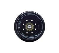 XIUsheUA 8 unids/Set 80mm 76mm 72mm 90A Rodillos Patines en línea Patines Slalom Ruedas for Patinaje for Adultos Ruedas para Parques, Pistas de Patinaje(Black 72mm ABEC7)