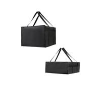 XIUsheUA Bolsa Aislante for Entrega de Pizza, Bolsas aisladas for Pizza, asa de Transporte Reforzada de Gran Capacidad for Profesionales comerciales, 2 uds. para Comida para Llevar, Restaurante