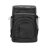 XIUsheUA Bolsa Grande de 33L for Mantener la frescura, Bolsa de Hombro for Almacenamiento de Bebidas, Bolsa térmica for Alimentos, Mochila Aislante para Comida para Llevar, Restaurante(Black)