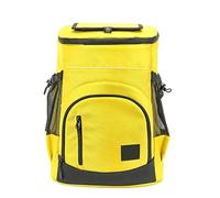 XIUsheUA Bolsa Grande de 33L for Mantener la frescura, Bolsa de Hombro for Almacenamiento de Bebidas, Bolsa térmica for Alimentos, Mochila Aislante para Comida para Llevar, Restaurante(Yellow)