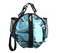 XIUsheUA Bolsa Redonda para Balones Bolsa de Hombro for Baloncesto, Correa Ajustable for el Hombro, portátil, Impermeable, for fútbol, Voleibol, fútbol, Almacenamiento, Mochila(Color1)