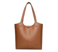 XIUsheUA Bolso bandolera grande de piel para mujer Bolso de hombro piel suave for mujer, bolso mano informal, color liso, diseño sencillo for desplazamientos diarios(Color 5)