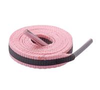 XIUsheUA Cordones planos reflectantes for zapatos de corredor, cordones luminosos de seguridad, Unisex, for deportes, baloncesto, lona, 1 par Para entrenadores, calzado informal(Pink)