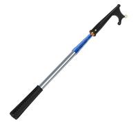 XIUsheUA Ganchos telescópicos para Barcos Gancho telescópico for atraque de Barcos, extensión Gancho, Palo Empuje for Barco, Mango Goma Antideslizante, Varilla telescópica(Blue)