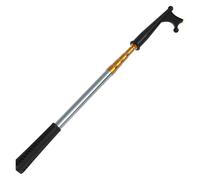 XIUsheUA Ganchos telescópicos para Barcos Gancho telescópico for atraque de Barcos, extensión Gancho, Palo Empuje for Barco, Mango Goma Antideslizante, Varilla telescópica(Gold)