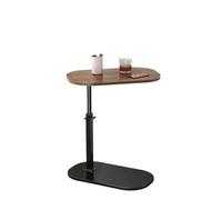 XIUsheUA Mesa Auxiliar Ajustable en Forma de C con Tapa giratoria