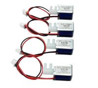 XIUsheUA Pequeña Mini válvula de Agua válvula solenoide electromagnética Normalmente Cerrada N/C válvula de Control de Flujo de Agua para riego, Aire Acondicionado(DC 4.5V)