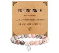 XiuSpark Regalo Mejor Amiga Cumpleaños Novias - Pequeño Regalo de despedida Novia Amistad Regalo de Cumpleaños para Mujeres San Valentín Amigos Son Como Estrellas Navidad Señoras Pulsera