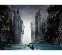 XiuTaiLtd Rompecabezas 1000 Piezas, El Señor De Los Anillos Argonath Fellowship of The Ring Puzzle para Adultos, Niños, Regalos Navideños para Amigos