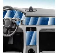 XIUXIYING Pantalla de navegación para panel de cambios de coche, película protectora de TPU para interior de automóvil, película adhesiva antiarañazos para Porsche Taycan 2020-2024