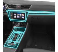 XIUXIYING Película protectora de TPU transparente para consola central de coche, accesorios de reparación antiarañazos Refi, para Skoda Superb 2021-2023
