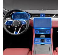 XIUXIYING Película protectora de TPU transparente para consola central de coche, accesorios de reparación antiarañazos, para Jaguar F-PACE 2021-2023