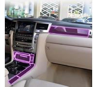 XIUXIYING Película protectora transparente de TPU para consola central de coche, antiarañazos, pantalla LCD PPF, para Lexus LX570 2012-2015