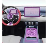 XIUXIYING Película protectora transparente de TPU para consola central de coche, pegatina antiarañazos para pantalla LCD PPF, para BYD Yuan Pro 2022-2023