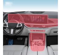 XIUXIYING Película protectora transparente de TPU para consola central interior de coche, antiarañazos, pantalla LCD PPF, para BMW X5 X6 G65 G66 2024-2025