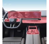 XIUXIYING Película protectora transparente de TPU para consola central interior de coche, antiarañazos, pantalla LCD PPF, para BMW G60 i5 Series 5 2024