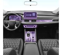 XIUXIYING Película protectora transparente de TPU para consola central interior de coche, antiarañazos, pantalla LCD, para Mitsubishi Outlander 2023-2024