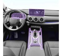 XIUXIYING Película protectora transparente de TPU para consola central interior de coche, antiarañazos, pantalla LCD PPF, para GWM WEY VV6 2020-2022