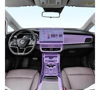 XIUXIYING Película protectora transparente de TPU para consola central interior de coche, antiarañazos, pantalla LCD PPF, para BYD Song Max 2019-2023
