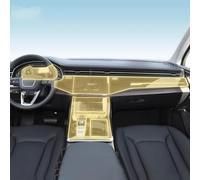 XIUXIYING Película protectora transparente de TPU para consola central interior de coche, antiarañazos, pantalla LCD PPF, para Audi Q7 4M Q8 2019-2024