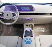 XIUXIYING Película protectora transparente de TPU para consola central interior de coche, película protectora antiarañazos, pantalla LCD PPF, para Ora Funky Cat 2021-2023