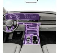 XIUXIYING Película protectora transparente de TPU para consola central interior de coche, película protectora antiarañazos, pantalla LCD PPF, para Kia Carnival 2021-2024