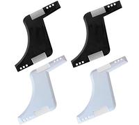 Xiuyer 4pcs Plantilla Herramientas Modelado Barba con Peine Incorporado Adecuado Herramienta Formación Barba para Hombres Modernos Facial