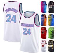 Xiuyours Camiseta Baloncesto Personalizada Nombre Número para Hombre Niño, Camisetas Gym Tirantes Personalizable Baloncesto Regalos Originales, S~4XL