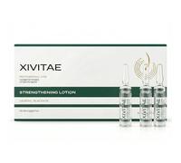 XIVITAE Loción de cabello fuerte con placenta vegetal, 10 x 10 ml, fórmula enriquecida con proteína de soja, ayuda a fortalecer la estructura del cabello desde la raíz hasta la punta