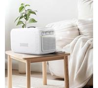 XIVUIFOI Aire Acondicionado portátil con Control Remoto, función sin desagüe, Panel táctil, sin instalación requerida, para Oficina y Camping (White)