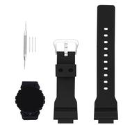 XIW Correa de repuesto para reloj Casio G-Squad GBA-800 GBD-800 de 21 mm x 16 mm para mujer, correa de muñeca para hombre, Negro Banda, 21mm×16mm, Classic