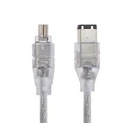 xiwai 1394 - Cable adaptador iLink macho de 6 pines a Firewire 400 IEEE 1394 de 4 pines para videocámara