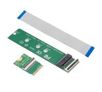 xiwai 2230 NGFF M.2 Key-M a Key E Adaptador de tarjeta de extensión de cable para extender SSD de placa base de laptop 2280