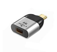 xiwai Adaptador convertidor DisplayPort tipo C a Mini DP USB-C 8K 4K 2K 60Hz para tablet, teléfono y portátil