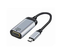 xiwai Adaptador de monitor de cable USB-C tipo C a VGA 1080p 60Hz para tablet, teléfono y portátil