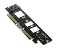 xiwai Adaptador NGFF M.2 M-Key NVME AHCI SSD a PCI-E 3.0 16x 4X para SSD de 110 mm y 80 mm